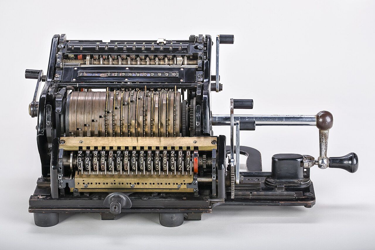 Mechanical calculator Brunsviga 15 01
